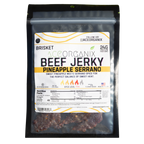 Ace Organix Pineapple Serrano Brisket Beef Jerky 3oz bag