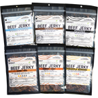 Ace Organix 6 Flavor Bundle beef jerky 6 flavor bundle