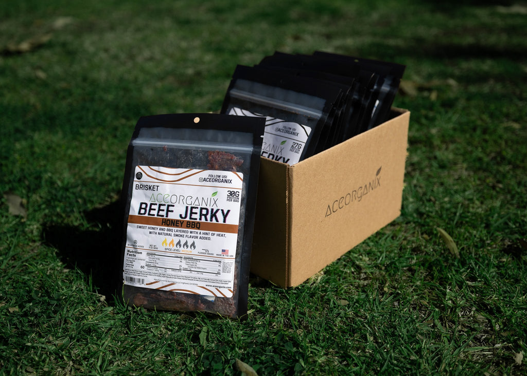 Ace Organix The Ace Box beef jerky gift box